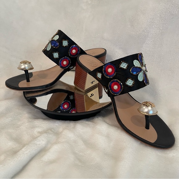 Tory Burch Estella Sandal Size 7 - Picture 5 of 15